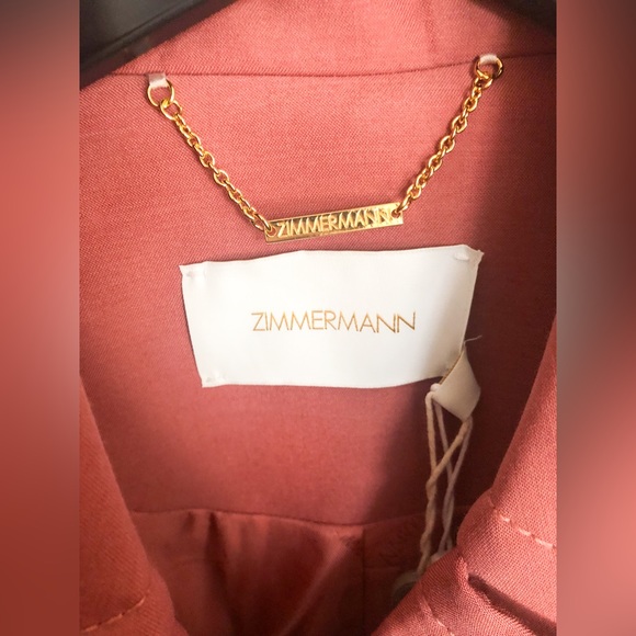 ZIMMERMANN Wool-blend trench coat - Picture 12 of 16